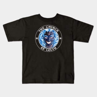 Church of Lolth (Black Print) Kids T-Shirt